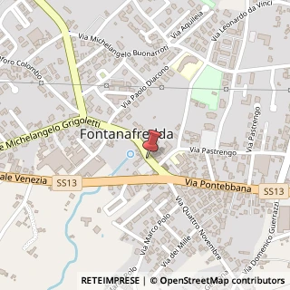 Mappa Viale Grigoletti, 23, 33074 Fontanafredda, Pordenone (Friuli-Venezia Giulia)