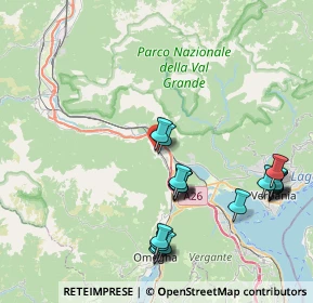 Mappa Via traversa per jenghi, 28877 Ornavasso VB, Italia (8.7635)