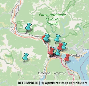 Mappa Via traversa per jenghi, 28877 Ornavasso VB, Italia (5.66143)