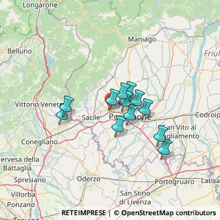 Mappa Via del Cesiol, 33074 Fontanafredda PN, Italia (9.845)