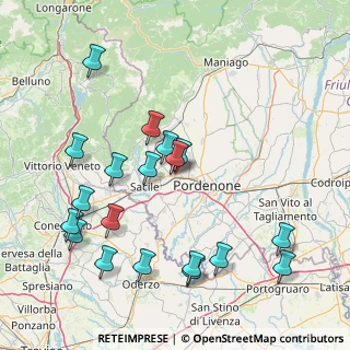 Mappa Via del Cesiol, 33074 Fontanafredda PN, Italia (17.58)