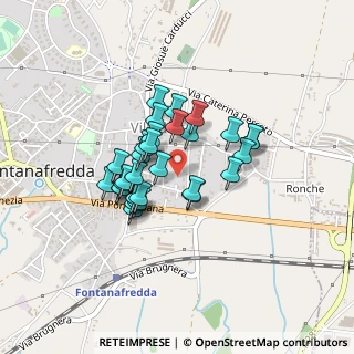 Mappa Via del Cesiol, 33074 Fontanafredda PN, Italia (0.31633)