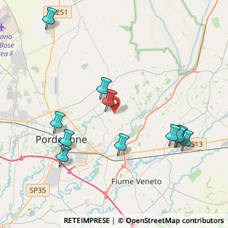 Mappa Via Casali, 33084 Cordenons PN, Italia (4.49909)