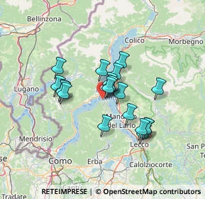 Mappa Piazza Don Miotti, 22021 Bellagio CO, Italia (10.18)
