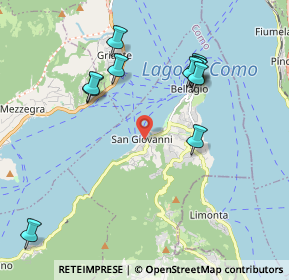 Mappa Piazza Don Miotti, 22021 Bellagio CO, Italia (2.26667)