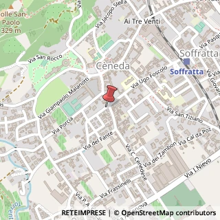 Mappa Via Bell?, 3, 31029 Vittorio Veneto, Treviso (Veneto)