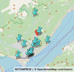 Mappa Viale Angelo Bonomi, 28818 Premeno VB, Italia (3.81625)