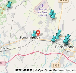 Mappa Via Caterina Percoto, 33074 Fontanafredda PN, Italia (4.73182)
