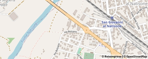 Mappa San Giovanni al Natisone