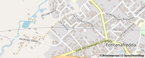 Mappa Fontanafredda