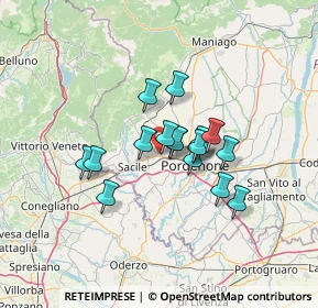Mappa Via Trieste, 33074 Fontanafredda PN, Italia (9.30824)