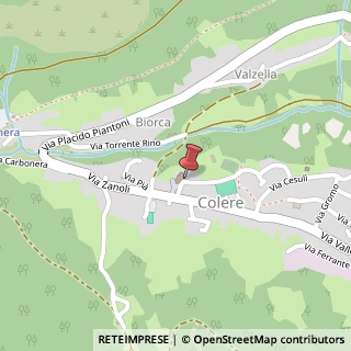 Mappa Via del Camposanto, 5, 24020 Colere, Bergamo (Lombardia)