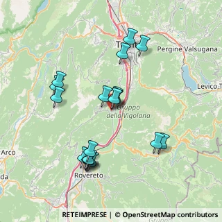 Mappa Via Tre Novembre, 38060 Aldeno TN, Italia (7.52632)
