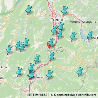 Mappa Via Tre Novembre, 38060 Aldeno TN, Italia (9.8485)