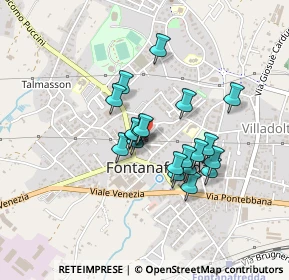 Mappa Via Friuli, 33074 Fontanafredda PN, Italia (0.3215)
