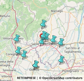 Mappa Via Friuli, 33074 Fontanafredda PN, Italia (13.76583)