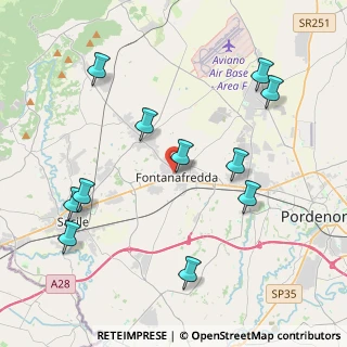 Mappa Viale del Parco, 33074 Fontanafredda PN, Italia (4.49182)