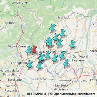 Mappa Viale del Parco, 33074 Fontanafredda PN, Italia (11.34176)