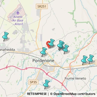 Mappa Via Peruzza, 33170 Pordenone PN, Italia (5.15727)