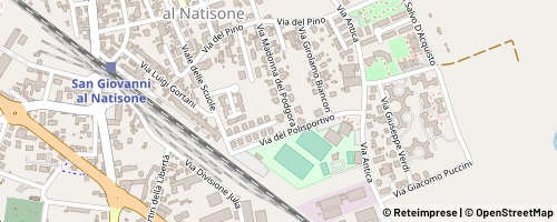 Mappa San Giovanni al Natisone