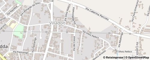 Mappa Fontanafredda