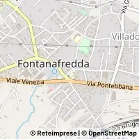 Kaart Fontanafredda