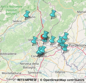 Mappa Via Molinera, 31012 Cappella Maggiore TV, Italia (10.45067)