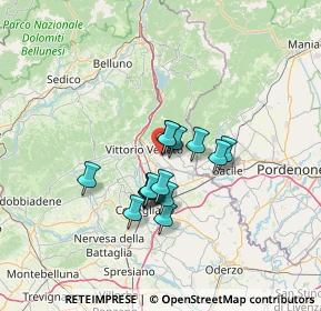 Mappa Via Molinera, 31012 Cappella Maggiore TV, Italia (9.566)