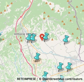 Mappa Via Molinera, 31012 Cappella Maggiore TV, Italia (5.38636)