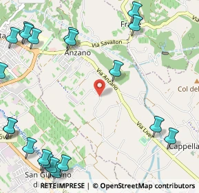 Mappa Via Molinera, 31012 Cappella Maggiore TV, Italia (1.6235)