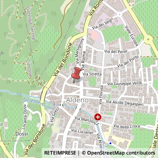 Mappa Via Silvio Giacometti, 8, 38060 Aldeno, Trento (Trentino-Alto Adige)