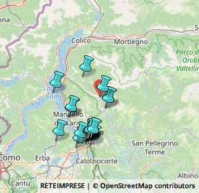 Mappa Via Folla, 23819 Primaluna LC, Italia (12.499)