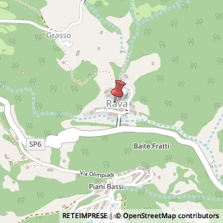 Mappa Via Rava, 15, 24010 Valtorta, Bergamo (Lombardia)