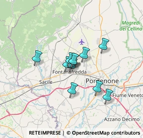 Mappa Viale Europa Unita, 33074 Fontanafredda PN, Italia (4.16545)