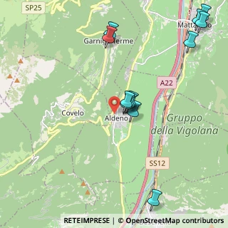 Mappa Via alla Busa, 38060 Aldeno TN, Italia (2.33417)