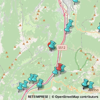 Mappa Via alla Busa, 38060 Aldeno TN, Italia (6.4705)