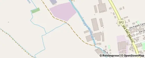 Mappa Pavia di Udine