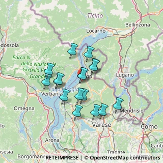 Mappa Via Canonica, 21010 Brezzo di Bedero VA, Italia (10.97118)