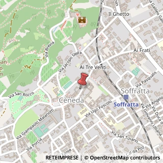 Mappa Via Umberto Cosmo, 39, 31029 Vittorio Veneto, Treviso (Veneto)