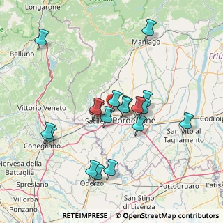 Mappa Viale Dei Fiori, 33074 Fontanafredda PN, Italia (13.93222)