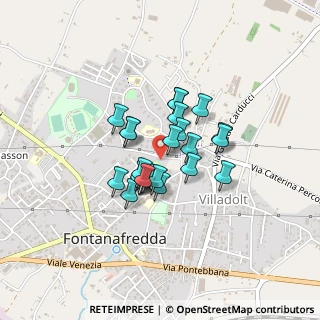 Mappa Viale Dei Fiori, 33074 Fontanafredda PN, Italia (0.28)
