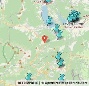 Mappa Via Vicenza Pian dei Pradi, 38049 Altopiano della Vigolana TN, Italia (5.4955)