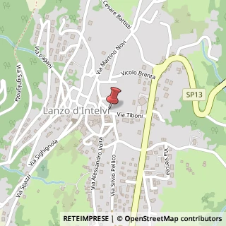 Mappa Piazza Lanfranconi, 1A, 22024 Lanzo d'Intelvi, Como (Lombardia)