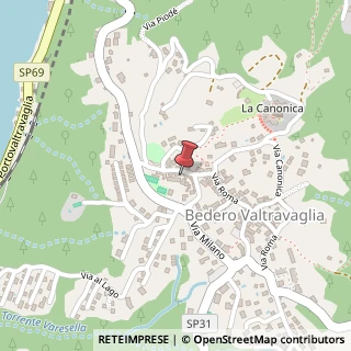 Mappa Via Roma, 16, 21010 Bedero VA, Italia, 21010 Re, Verbano-Cusio-Ossola (Piemonte)