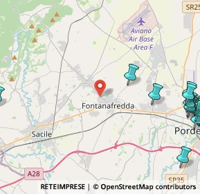 Mappa 33074 Fontanafredda PN, Italia (7.134)