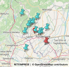 Mappa 33074 Fontanafredda PN, Italia (10.01)