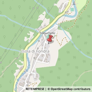Mappa Via Chiesa, 2A, 24010 Isola di Fondra, Bergamo (Lombardia)
