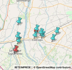 Mappa Via Imperiai, 33033 Codroipo UD, Italia (6.7)