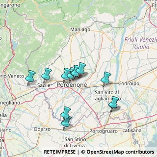 Mappa Via Lozzetta, 33084 Cordenons PN, Italia (12.48583)