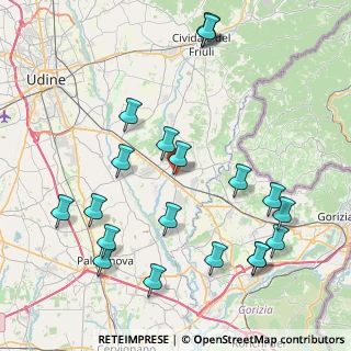 Mappa Via Roma, 33048 San Giovanni Al Natisone UD, Italia (9.5245)